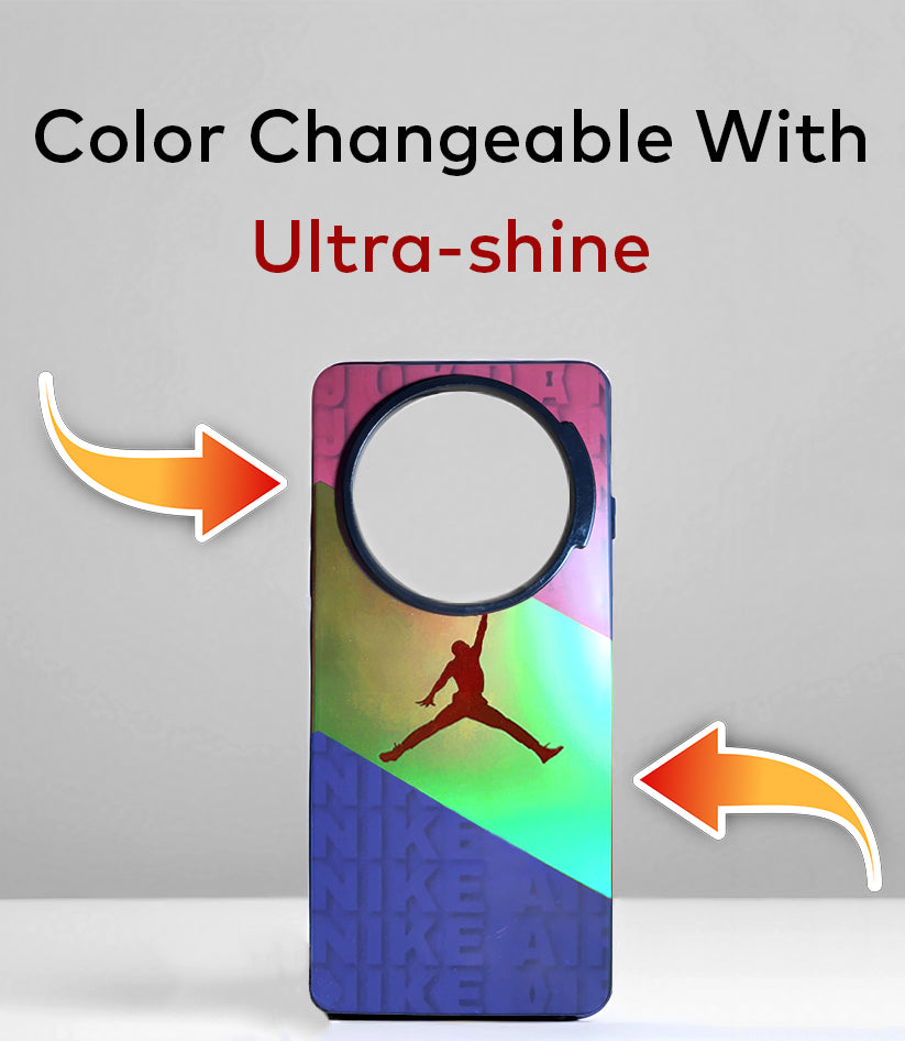 Oppo F27 Pro+ 5G Luxury Shimmer Air-Jordan Round Protection Case