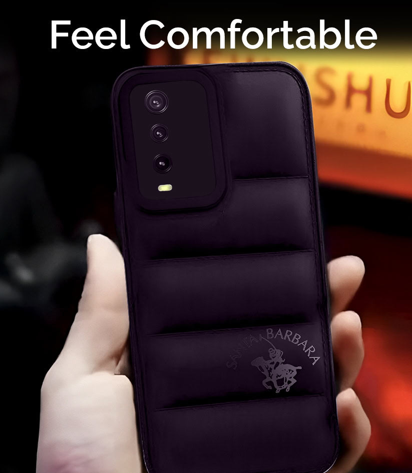 Phone case with Santa Barbara branding