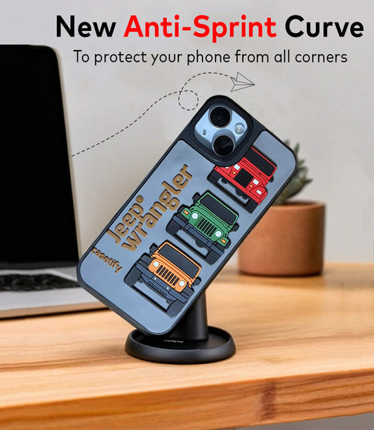 iPhone 13/14/15 Premium Jeep Wrangler Hard Protective Case