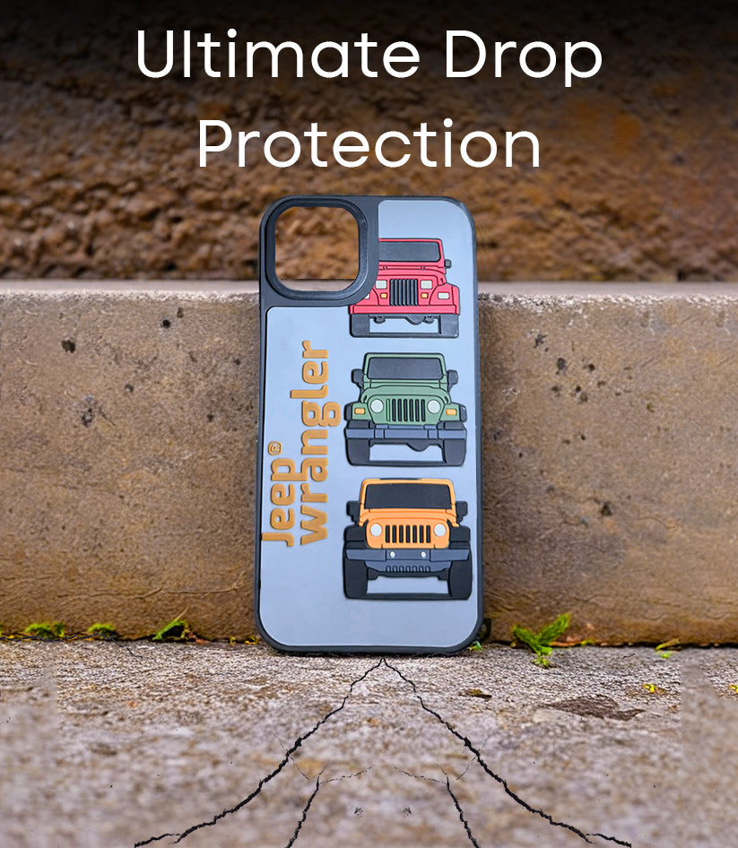 iPhone 13/14/15 Premium Jeep Wrangler Hard Protective Case