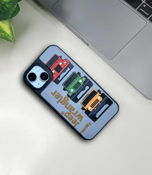 iPhone 13/14/15 Premium Jeep Wrangler Hard Protective Case