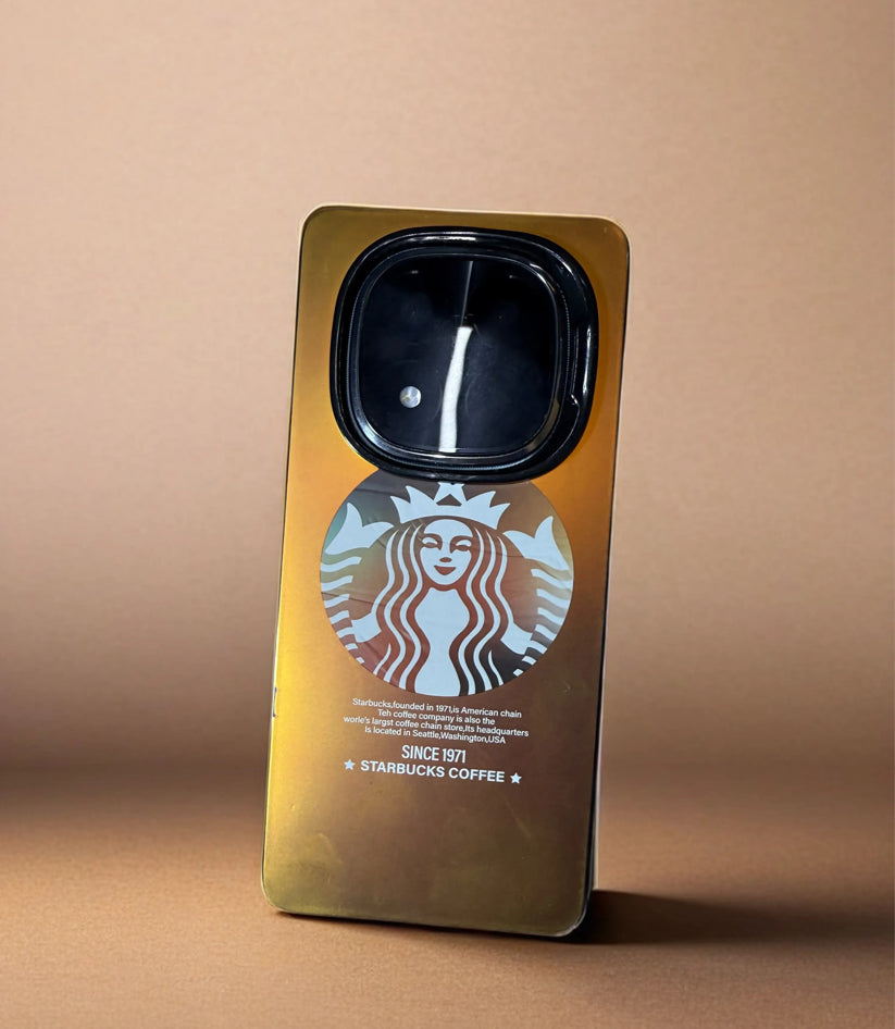 Redmi Note 14 Pro+ 5G Luxury Shimmer Starbucks/ The North Face Case